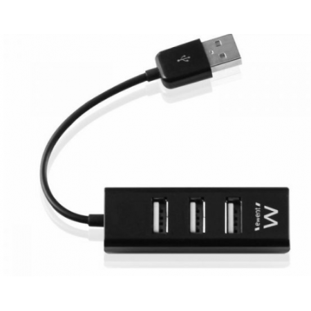 HUB  USB 2.0 - 4 PORTAS EWENT EW1123